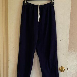 Jerzees  Women's NuBlend Gym Sweatpants Navy Large NWOT
